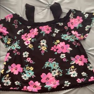 Justice girls size 10 flare shirt